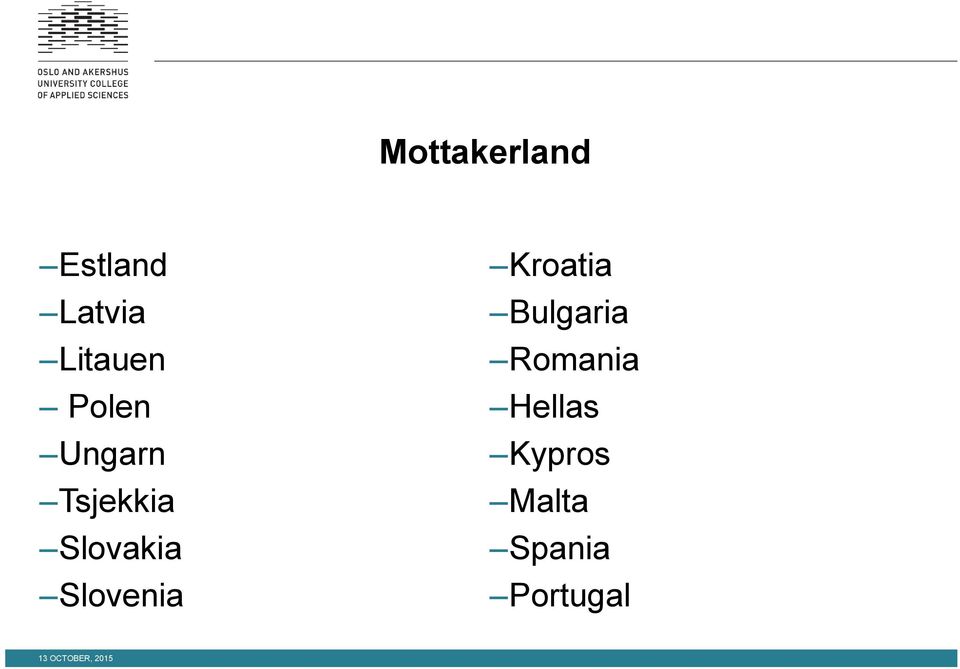 Slovakia Slovenia Kroatia