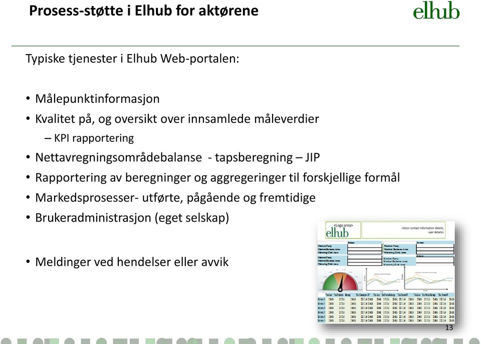 tapsberegning JIP Rapportering av beregninger og aggregeringer til forskjellige formål