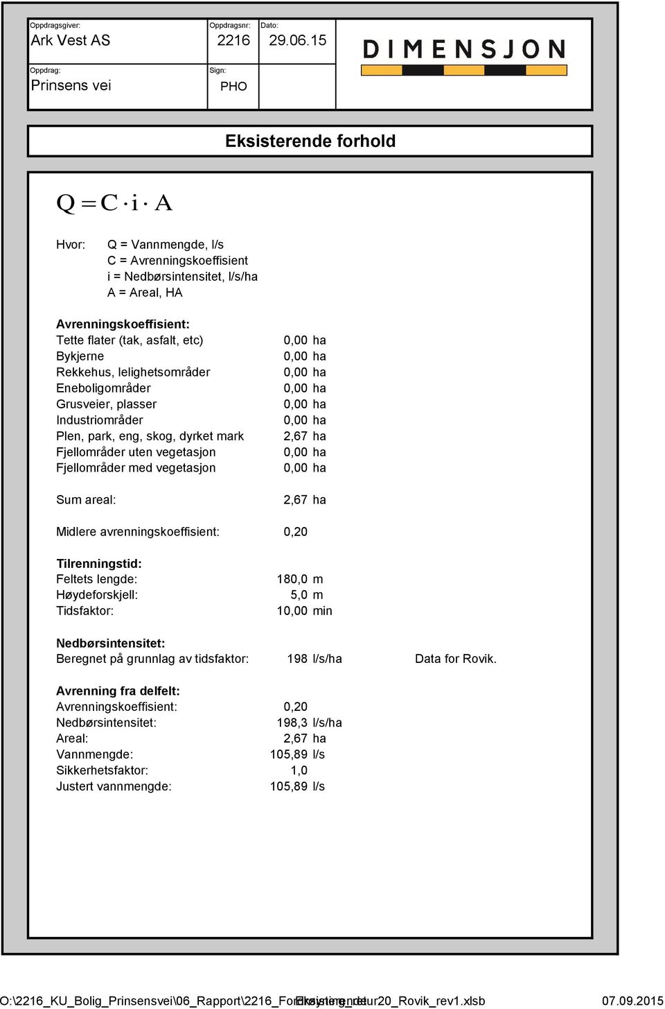 (tak, asfalt, etc) Bykjerne Rekkehus, lelighetsområder Eneboligområder Grusveier, plasser Industriområder Plen, park, eng, skog, dyrket mark Fjellområder uten vegetasjon Fjellområder med vegetasjon