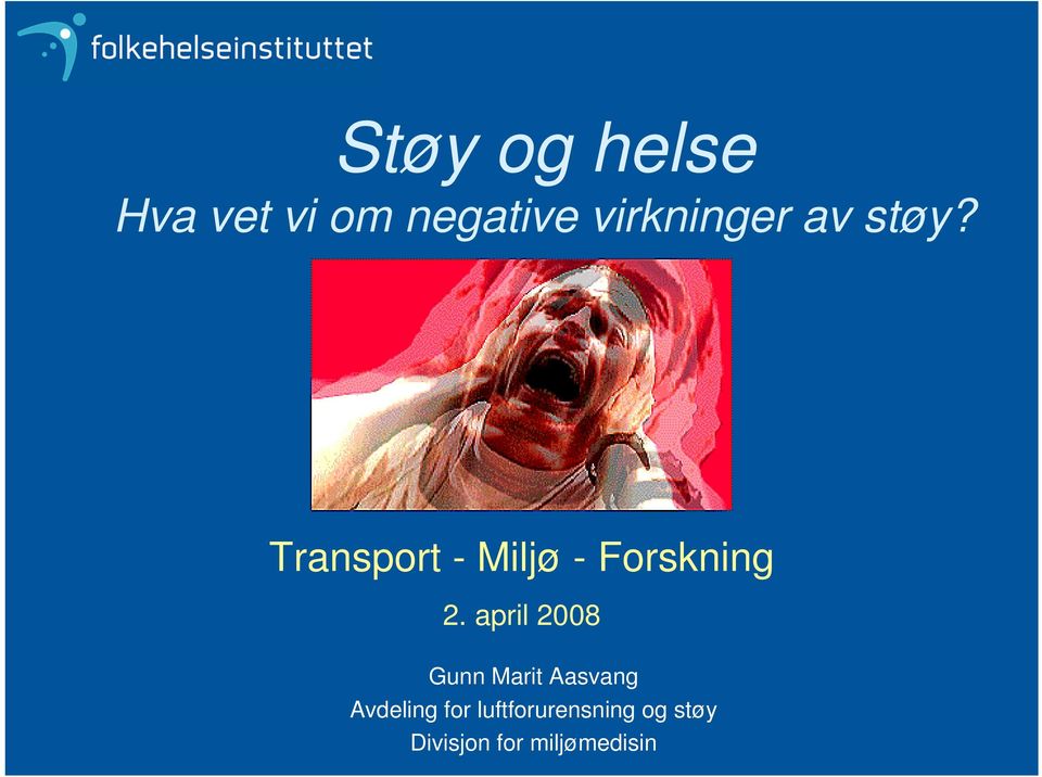 Transport - Miljø - Forskning 2.