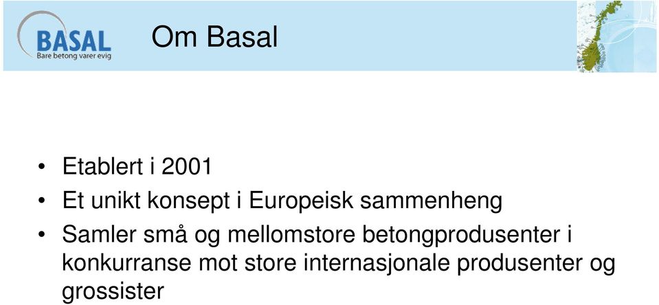 mellomstore betongprodusenter i konkurranse