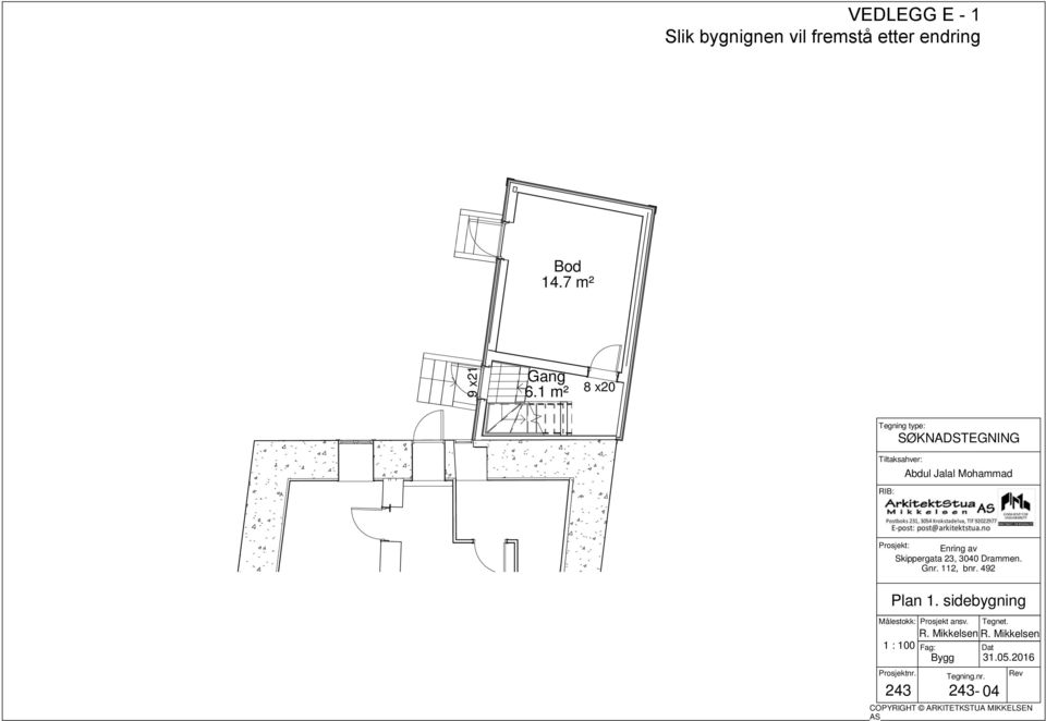 1 m² 8 x20