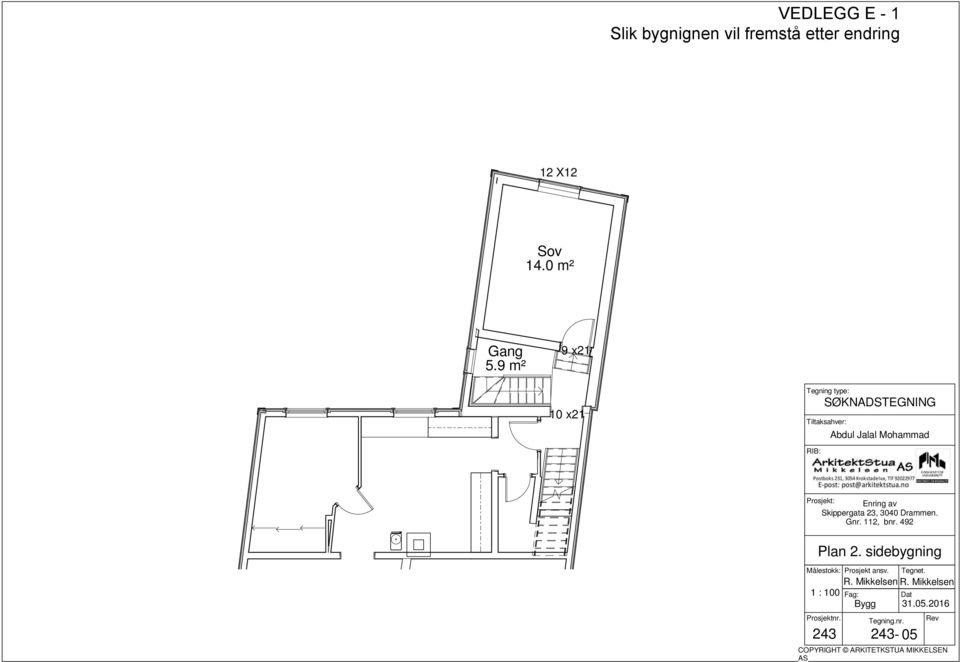 9 m² 10 x21