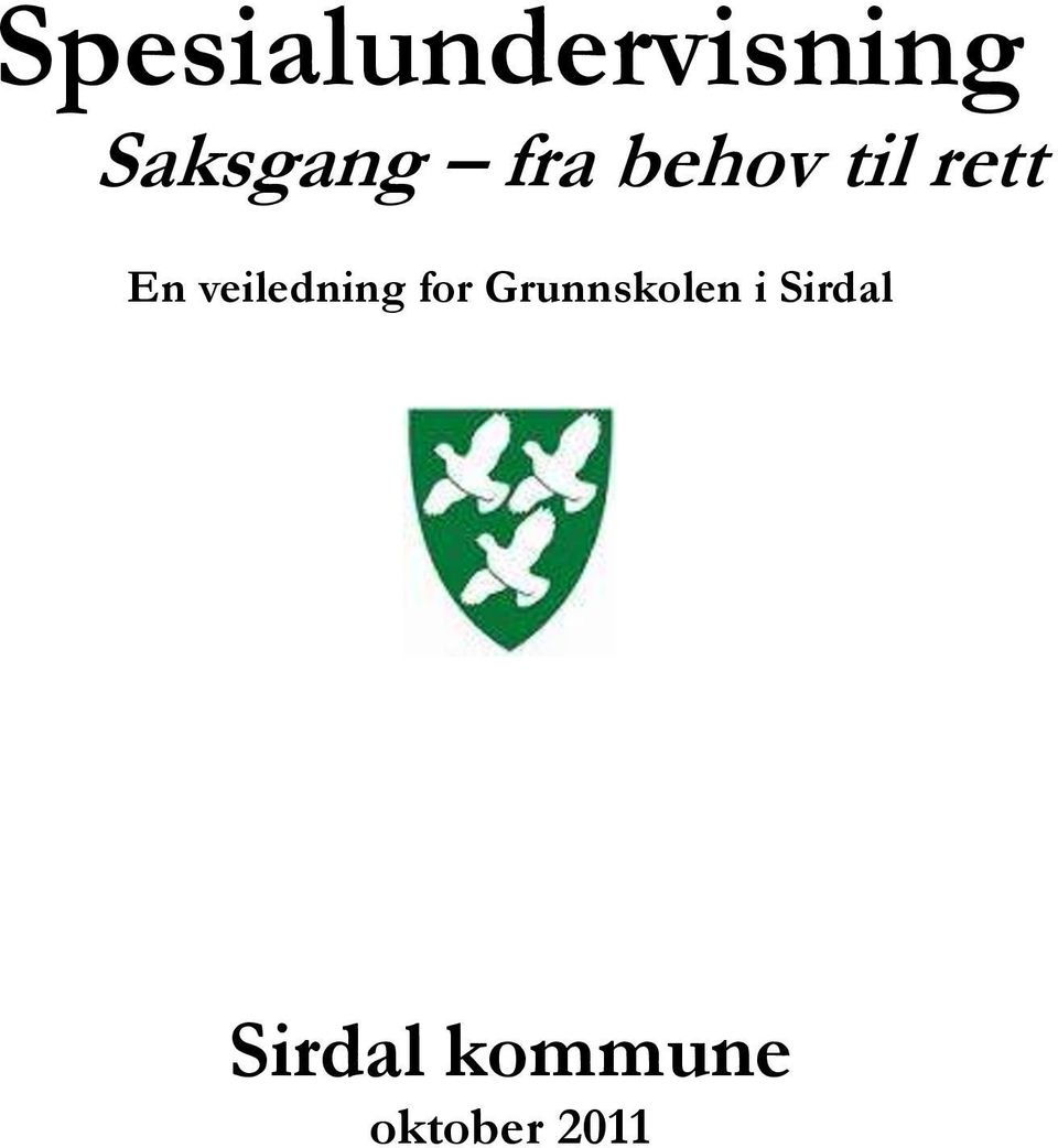 veiledning for Grunnskolen i