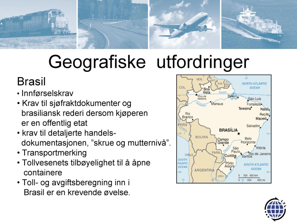 handelsdokumentasjonen, skrue og mutternivå.