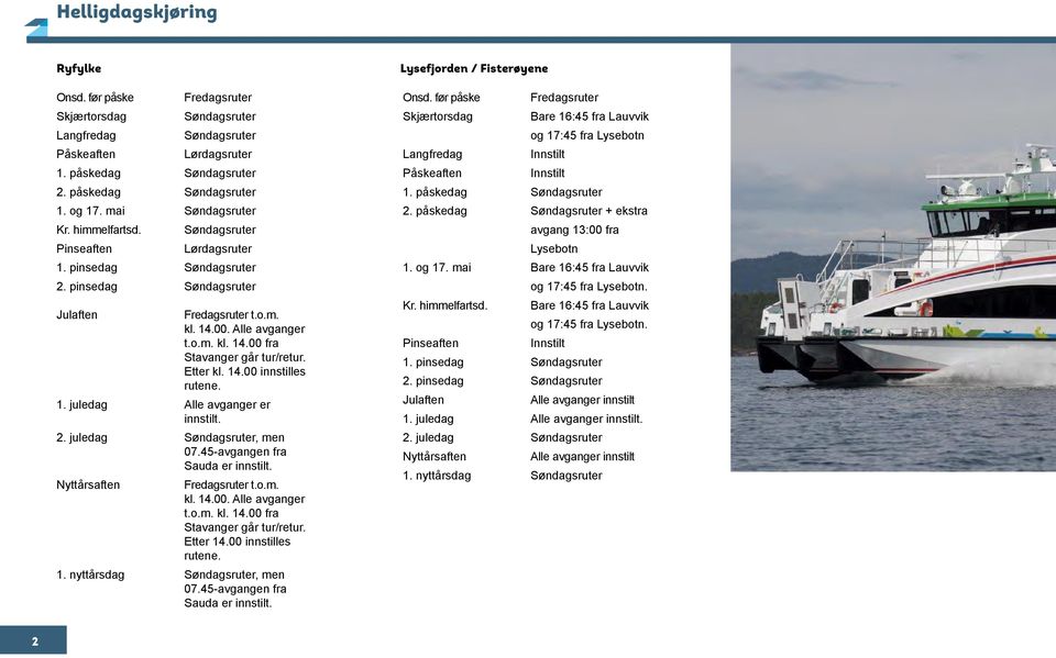 Hurtigbåtruter Ryfylke - PDF Free Download
