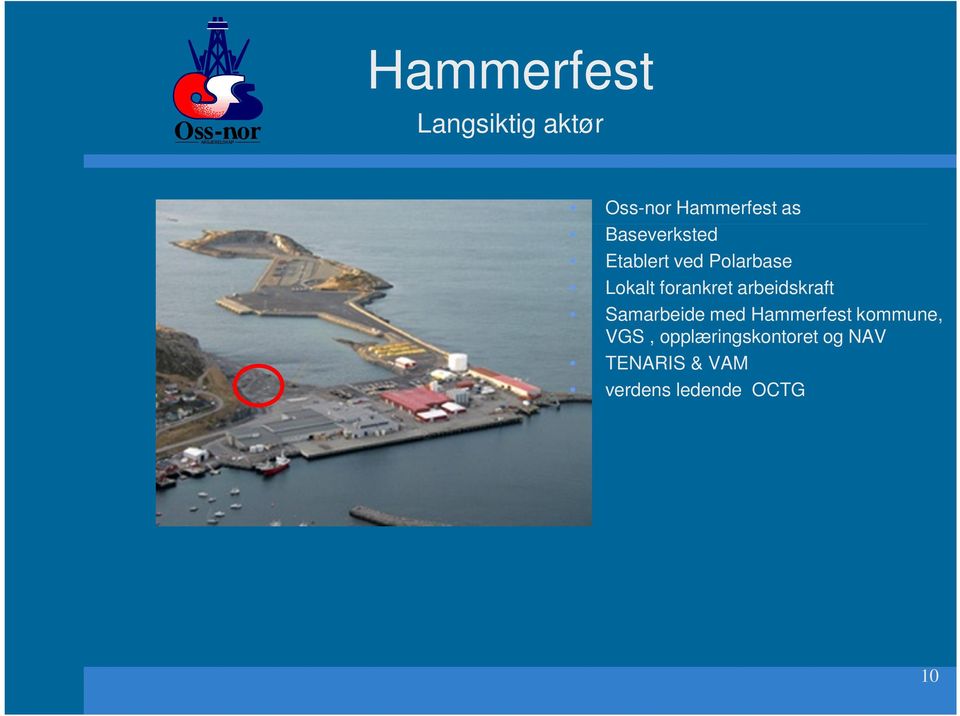 arbeidskraft Samarbeide med Hammerfest kommune, VGS,