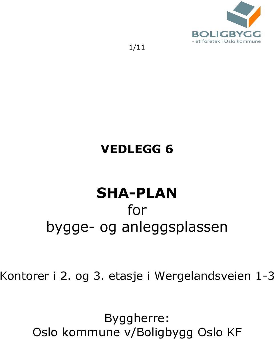 etasje i Wergelandsveien 1-3