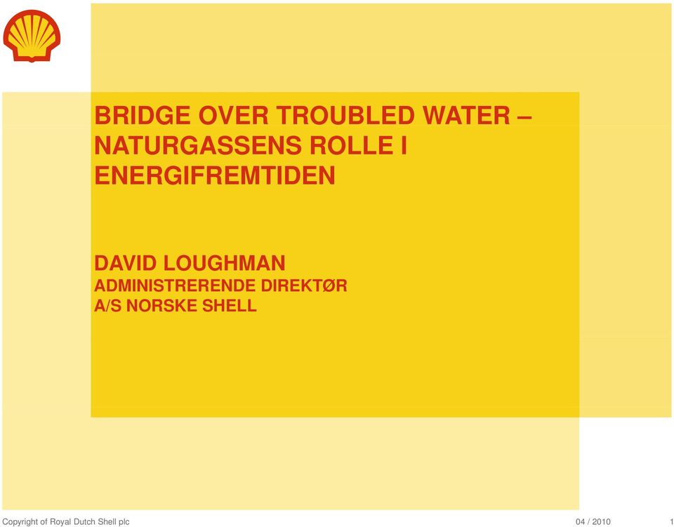 ENERGIFREMTIDEN DAVID LOUGHMAN