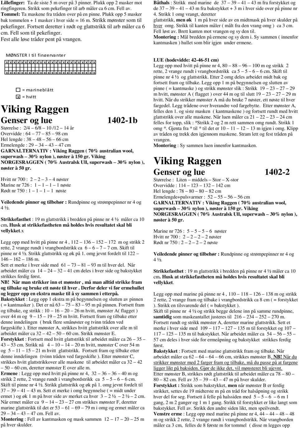 Hvitt nr 700 : nøster Marine nr 726 : nøste Rødt nr 750 : nøste - PDF Free  Download