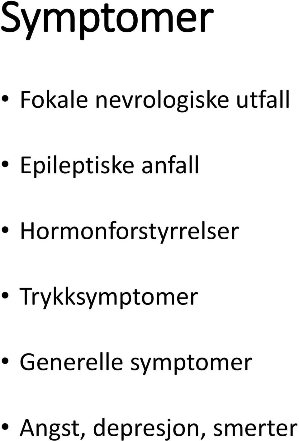 Hormonforstyrrelser