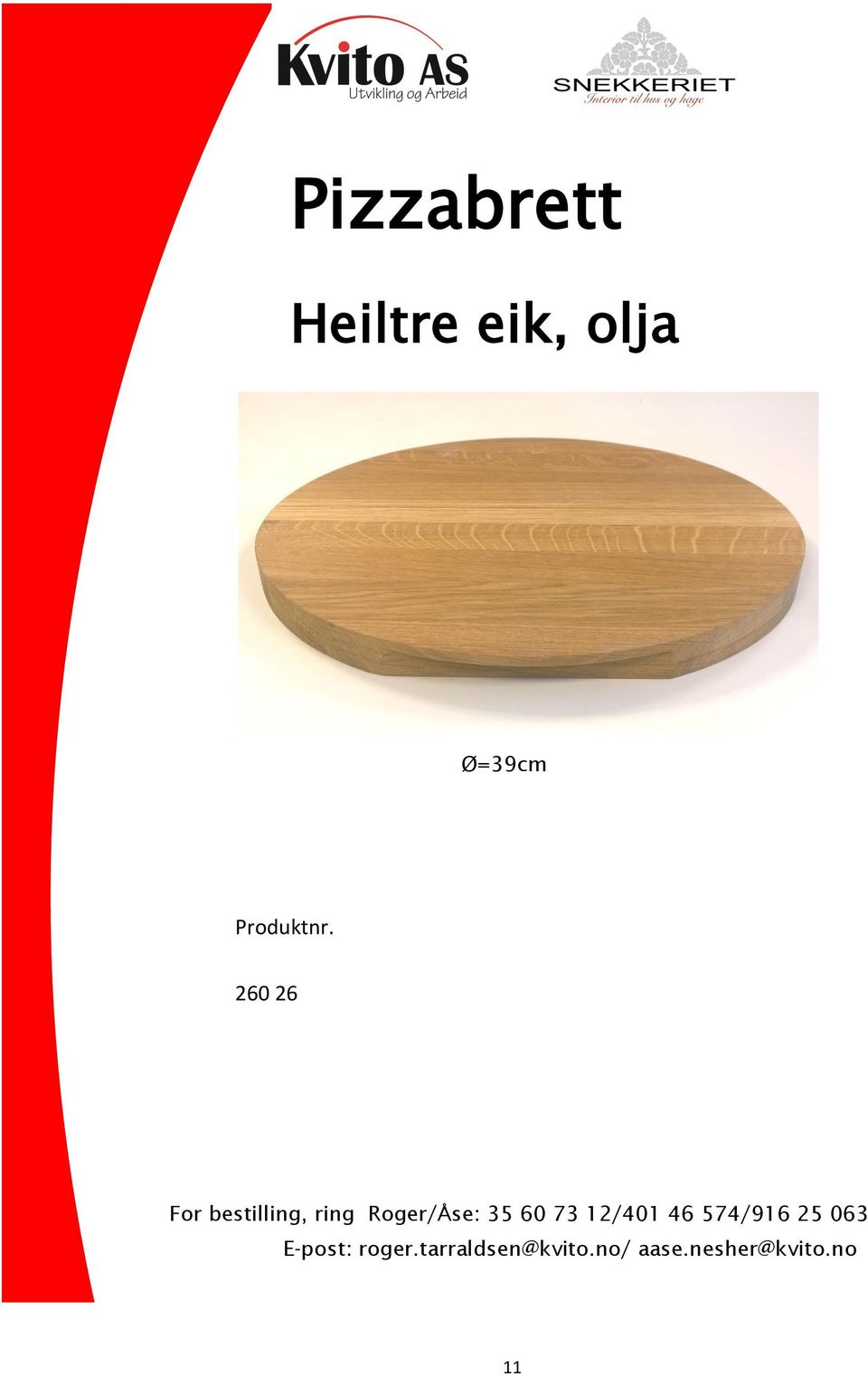 eik, olja