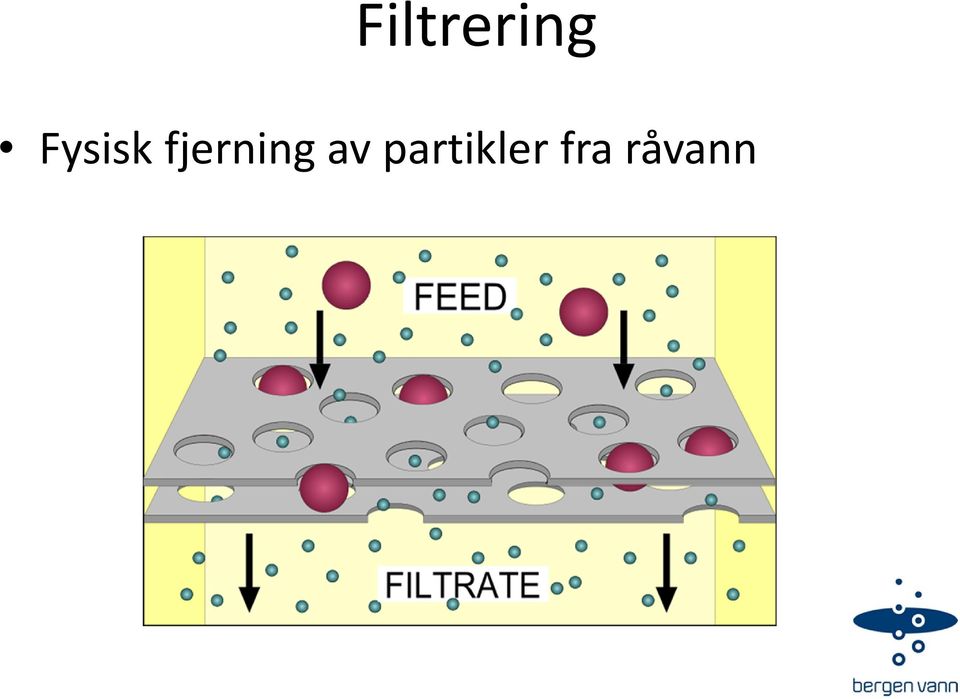 fjerning av