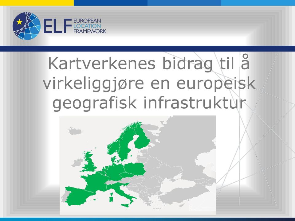 geografisk infrastruktur