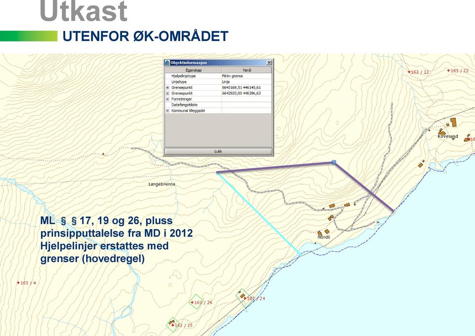 fra MD i 2012 Hjelpelinjer