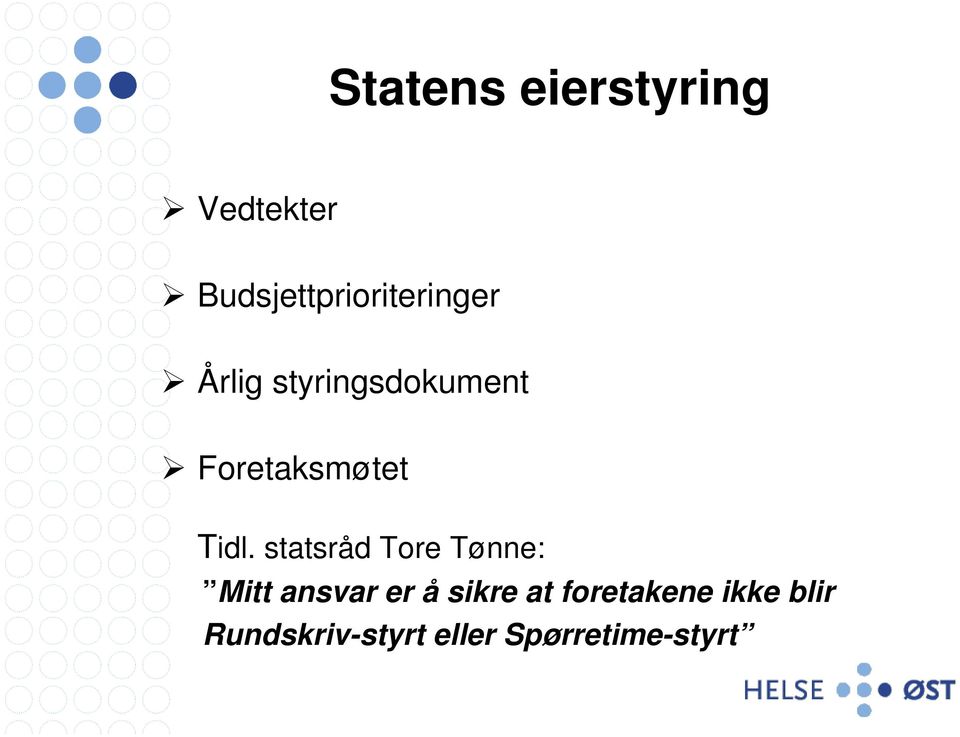 Foretaksmøtet Tidl.