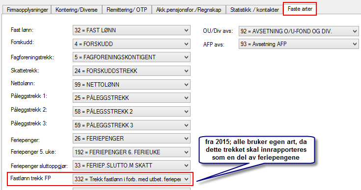 Hvordan løser dere dette i infoeasy lønn?