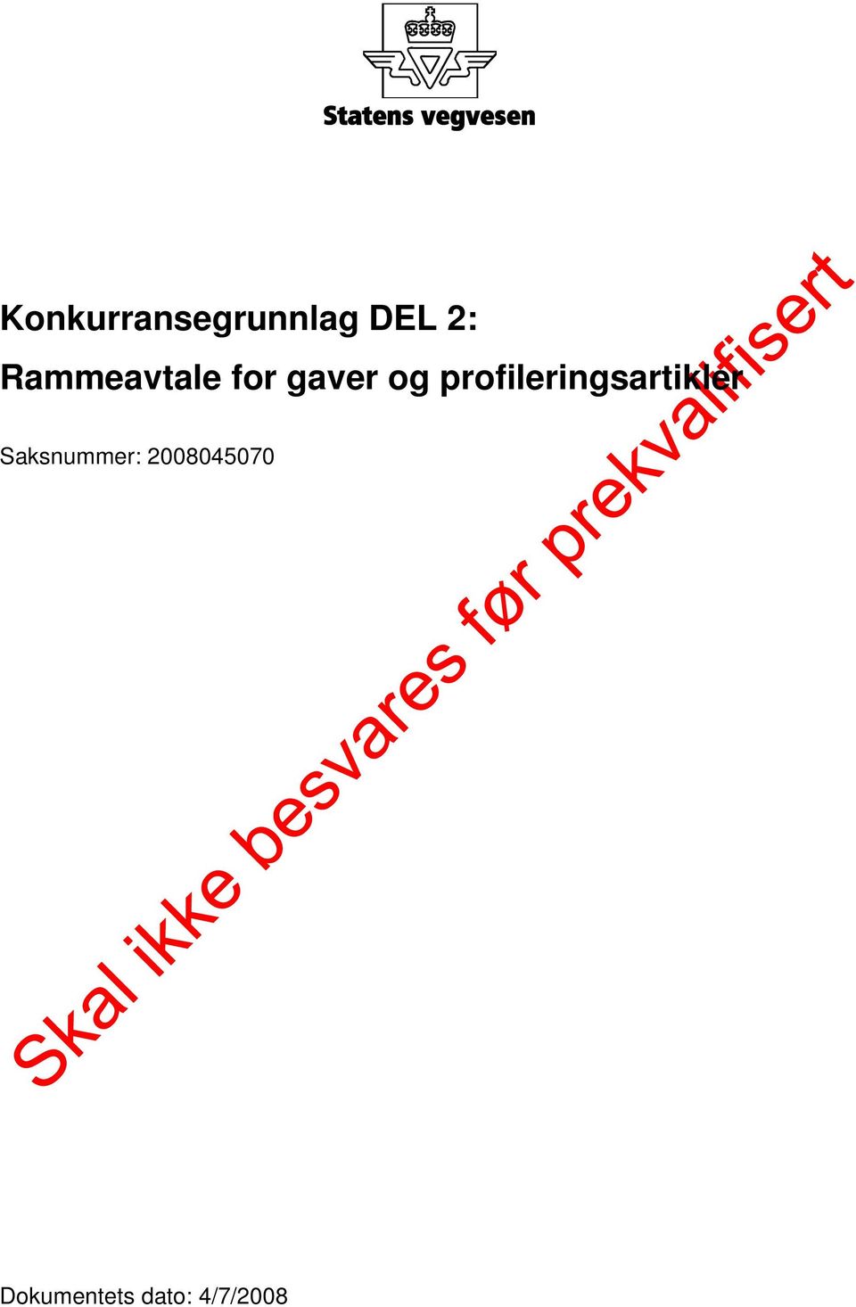 Rammeavtale for gaver og