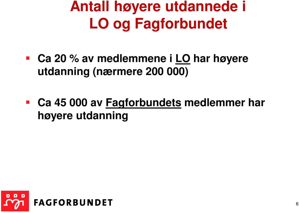 har høyere utdanning (nærmere 200 000) Ca