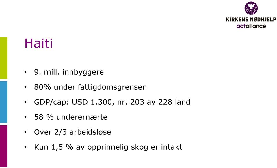 GDP/cap: USD 1.300, nr.