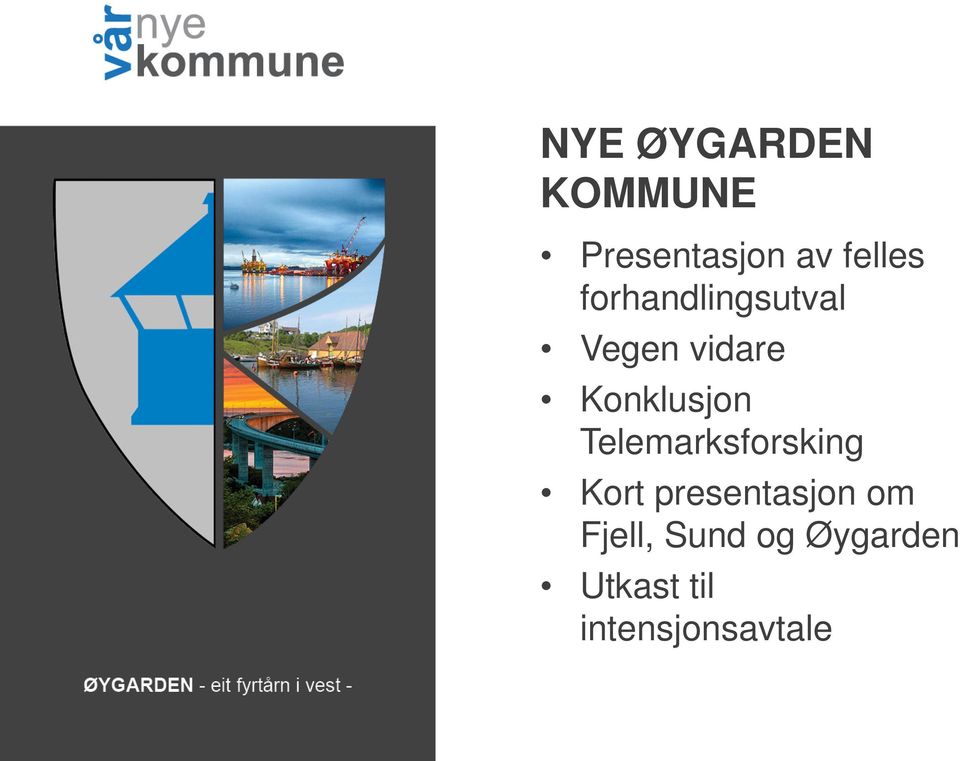 Telemarksforsking Kort presentasjon om