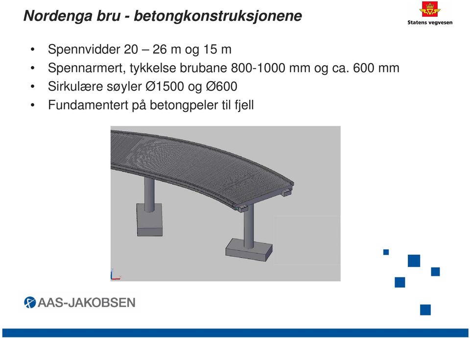 tykkelse brubane 800-1000 mm og ca.