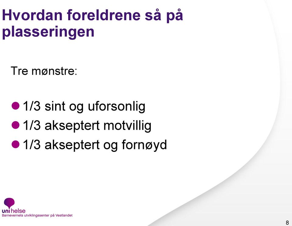 sint og uforsonlig 1/3