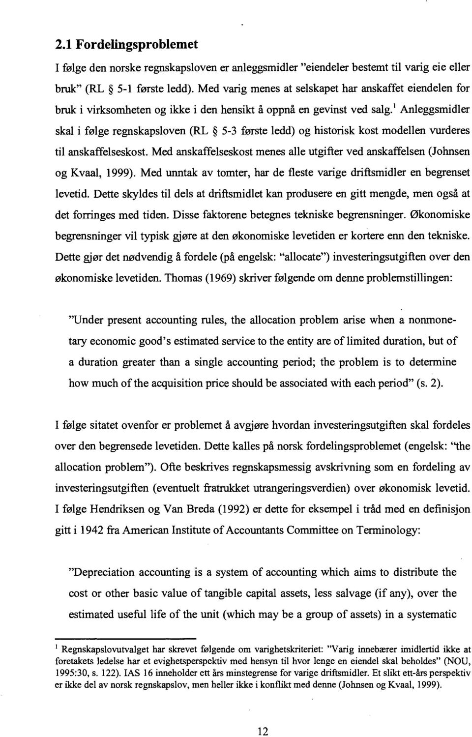 En generalisering av avskrivningsteorien til usikkerhet - Terje Heskestad -  PDF Gratis nedlasting