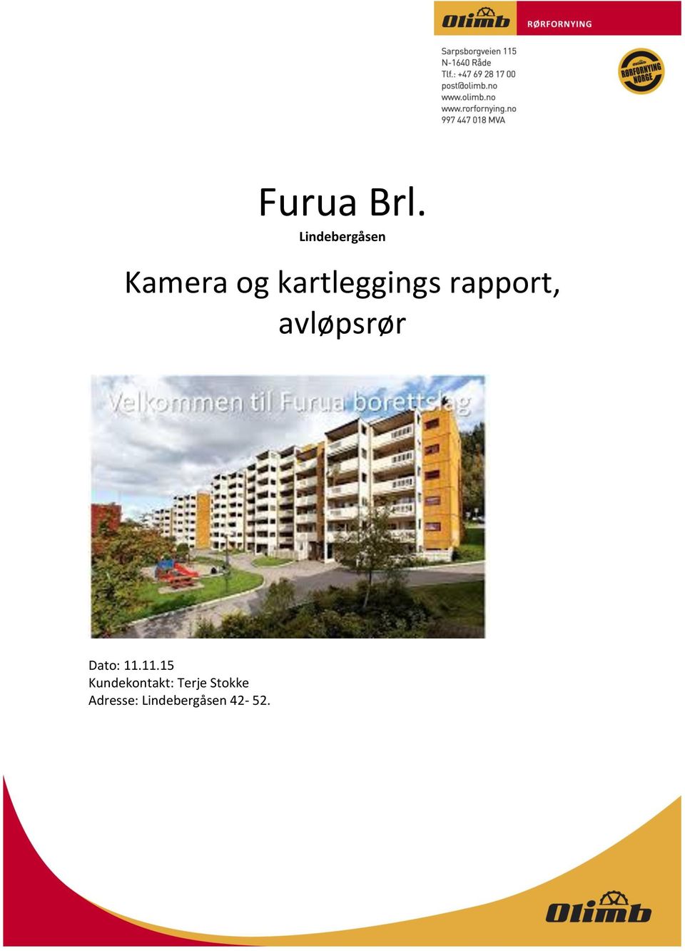 kartleggings rapport, avløpsrør