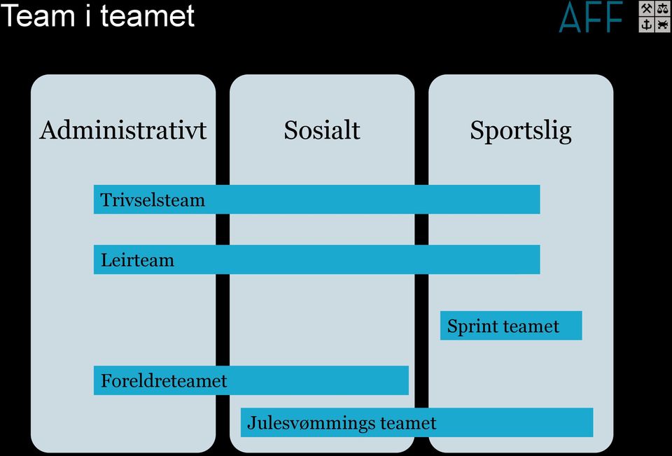 Trivselsteam Leirteam Sprint