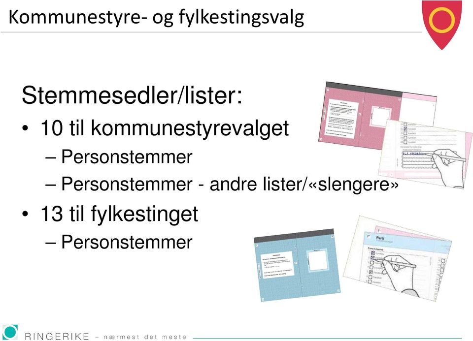 kommunestyrevalget Personstemmer