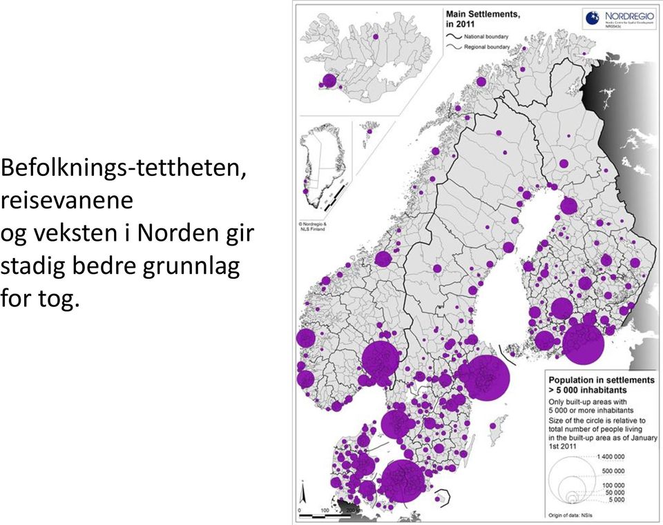 i Norden gir stadig