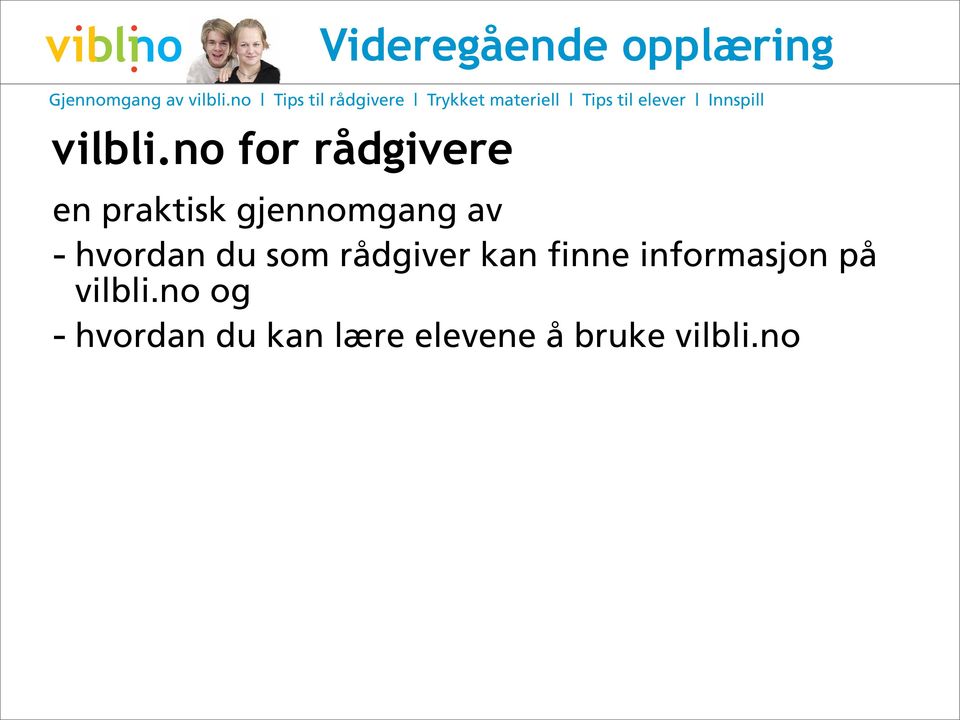 Innspill vilbli.