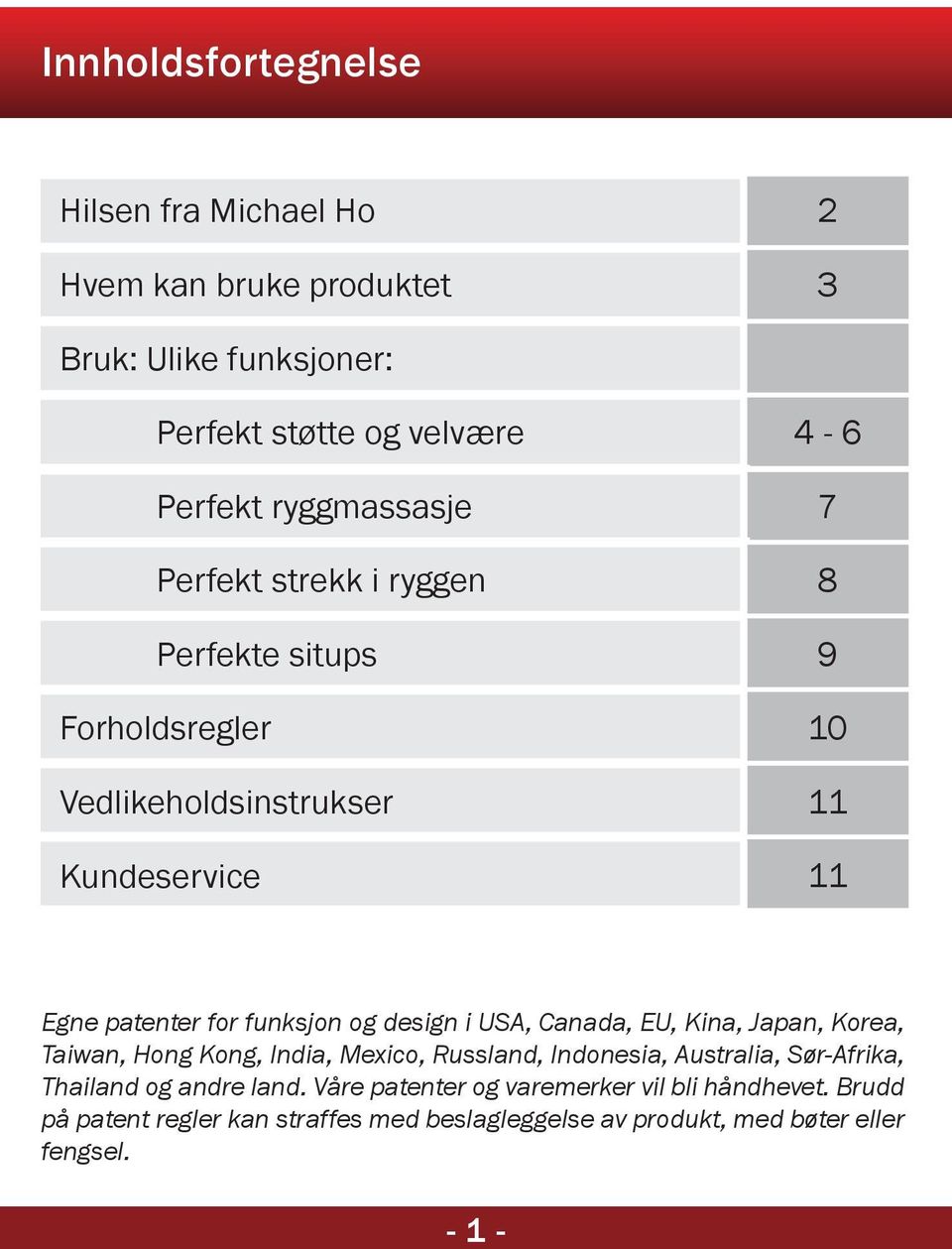 design i USA, Canada, EU, Kina, Japan, Korea, Taiwan, Hong Kong, India, Mexico, Russland, Indonesia, Australia, Sør-Afrika, Thailand og andre