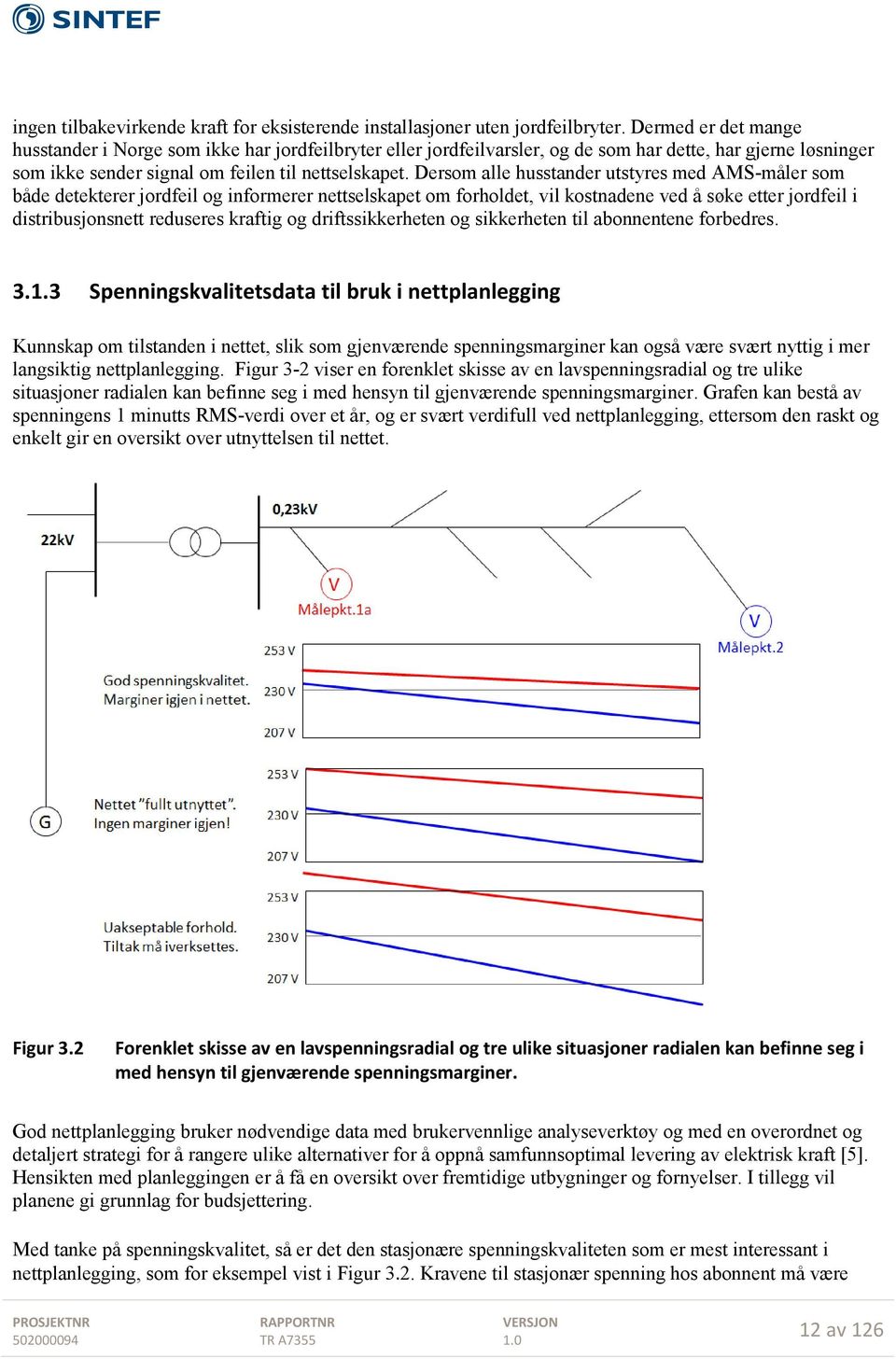 Dersom alle husstander utstyres med AMS-måler som både detekterer jordfeil og informerer nettselskapet om forholdet, vil kostnadene ved å søke etter jordfeil i distribusjonsnett reduseres kraftig og