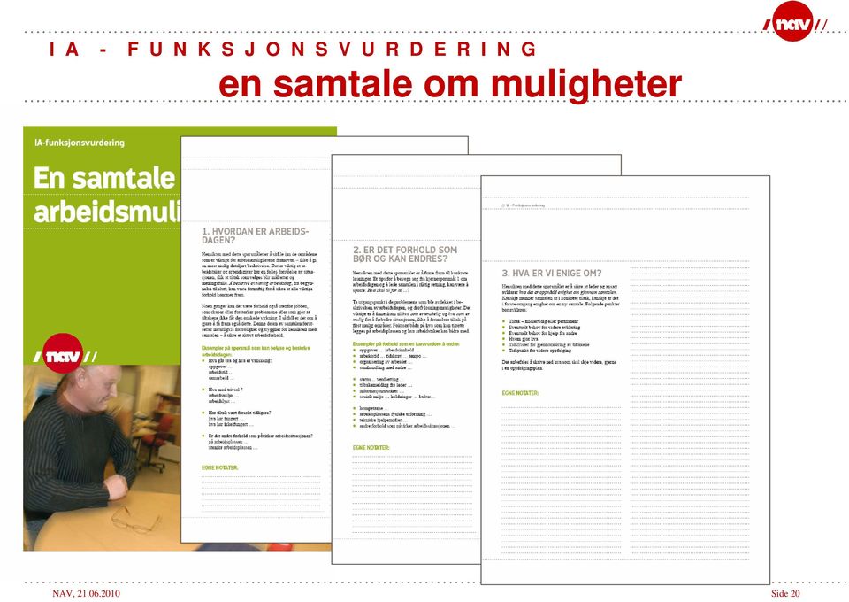 samtale om muligheter