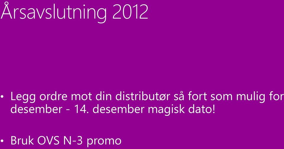 mulig for desember - 14.