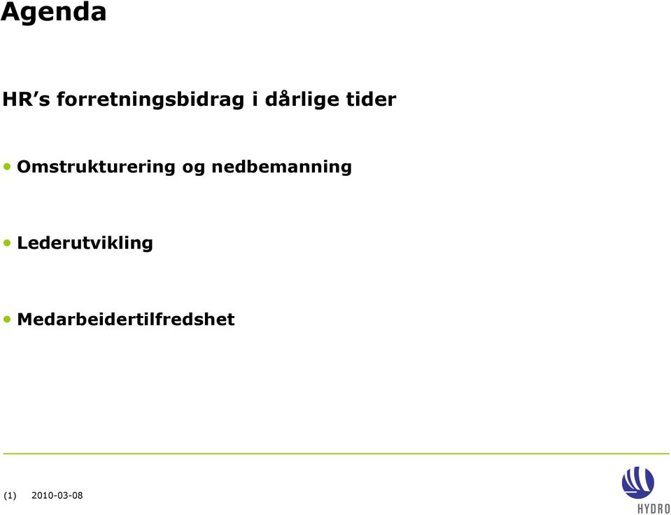 nedbemanning Lederutvikling