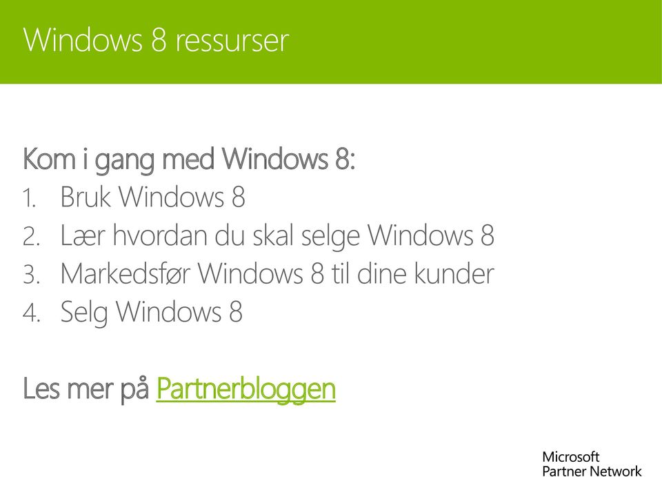 Lær hvordan du skal selge Windows 8 3.