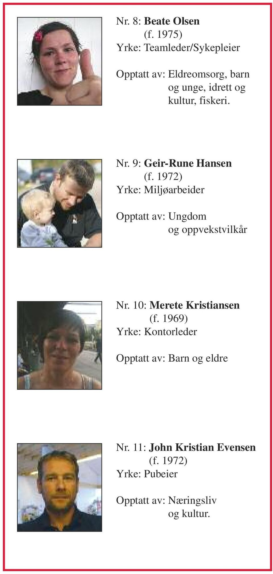 fiskeri. Nr. 9: Geir-Rune Hansen (f.