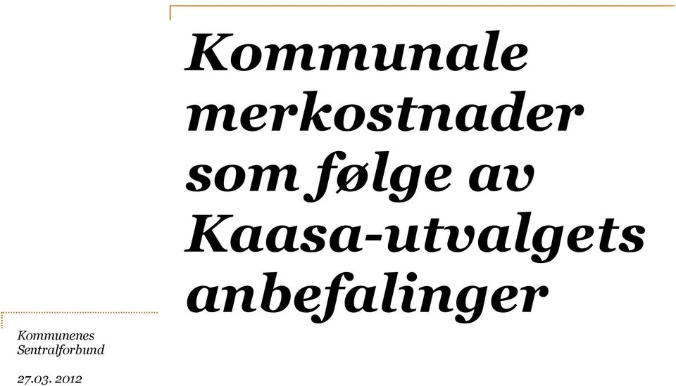 som følge av