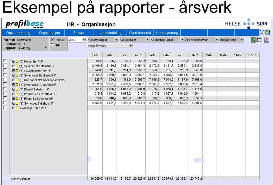 rapporter