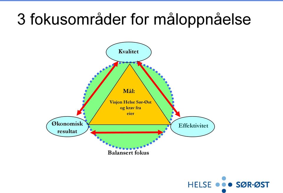 Visjon Helse Sør-Øst og krav fra