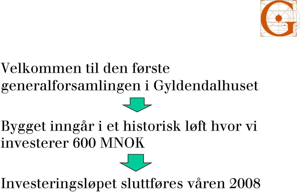 Bygget inngår i et historisk løft hvor