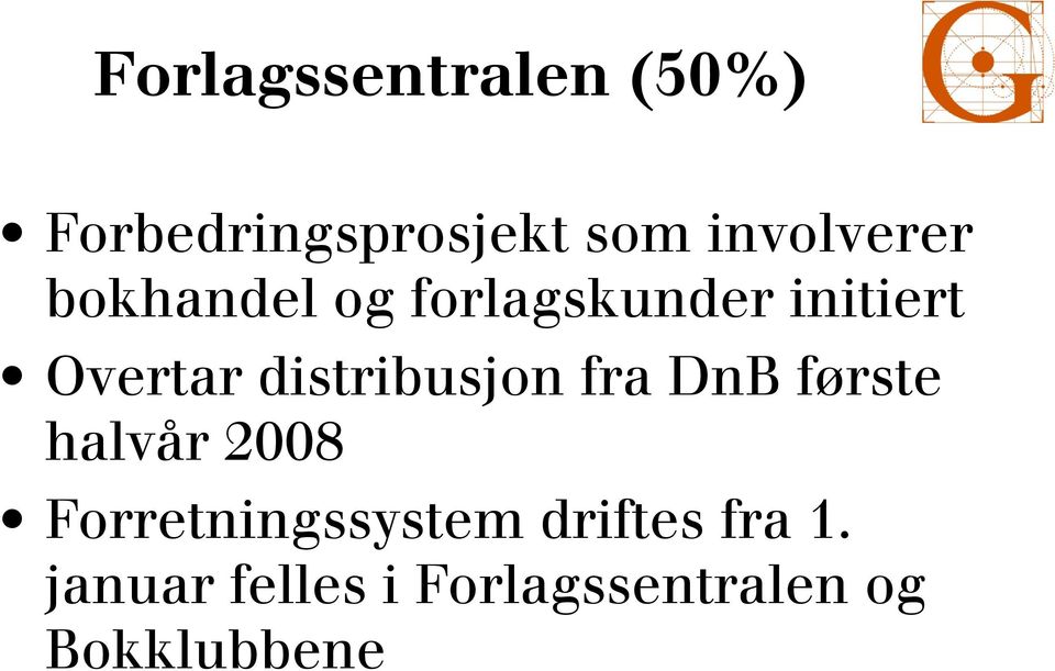 distribusjon fra DnB første halvår 2008