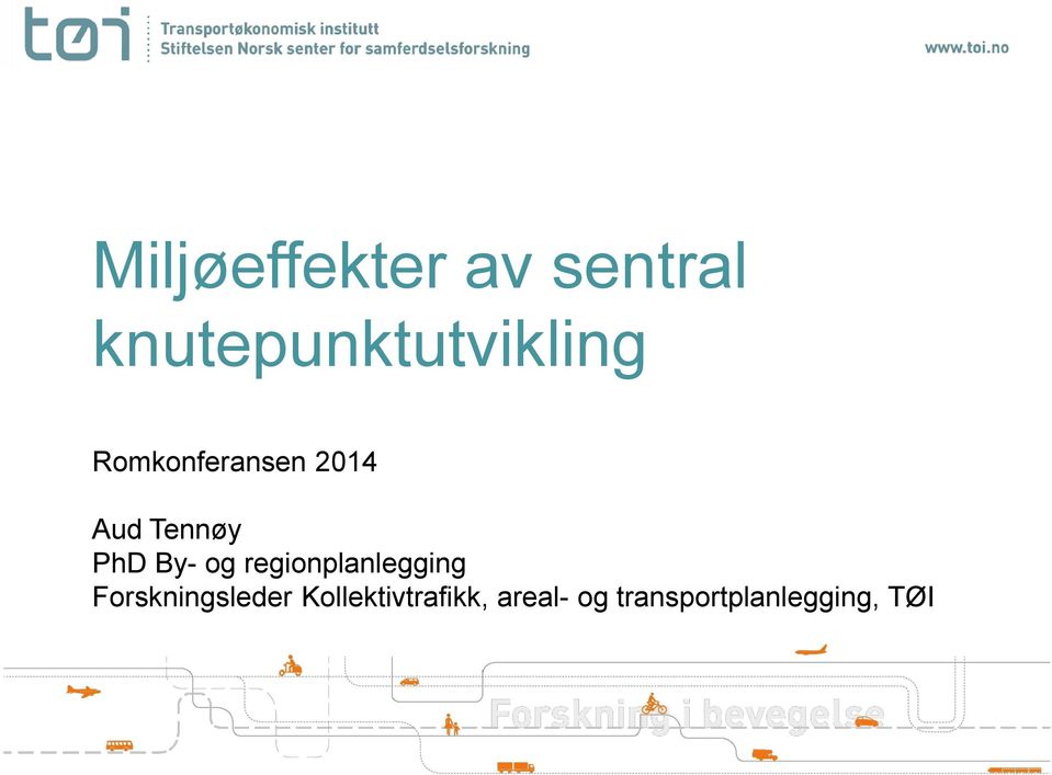 Tennøy PhD By- og regionplanlegging