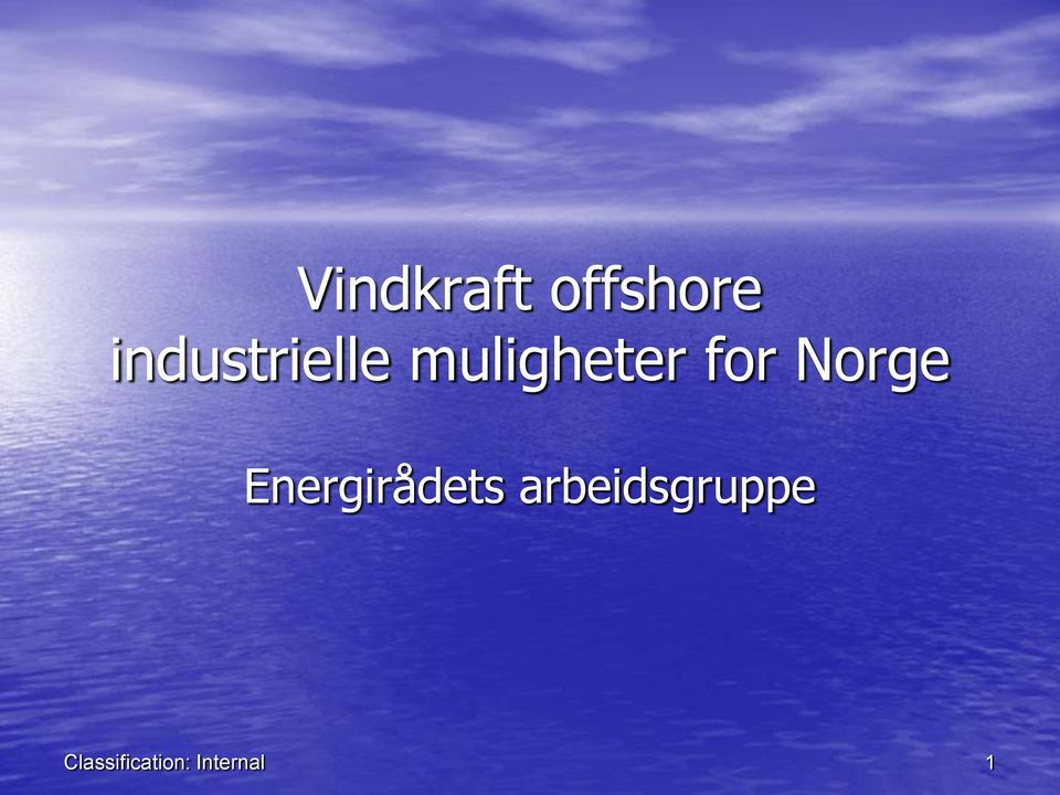 for Norge Energirådets