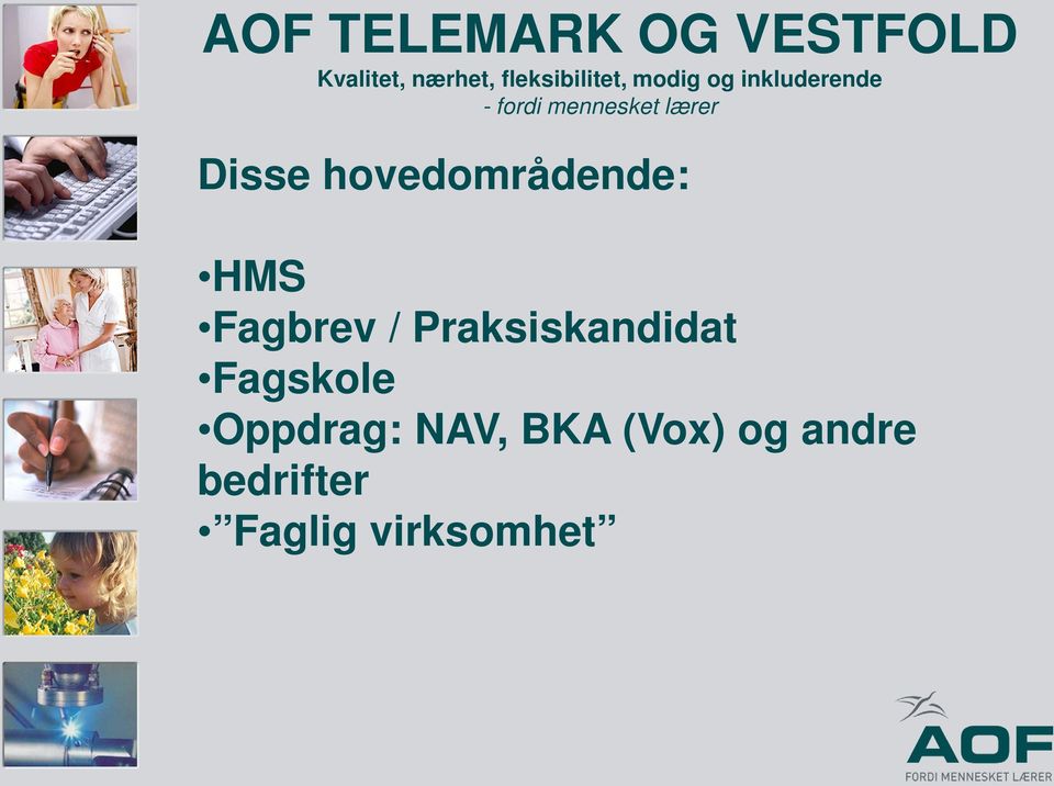 Fagskole Oppdrag: NAV, BKA