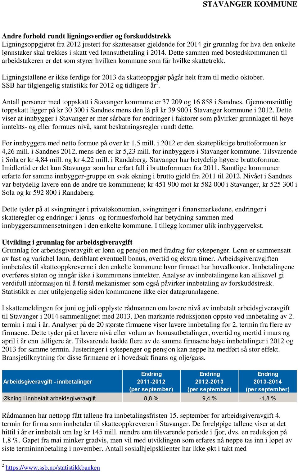 Ligningstallene er ikke ferdige for 2013 da skatteoppgjør pågår helt fram til medio oktober. SSB har tilgjengelig statistikk for 2012 og tidligere år 2.