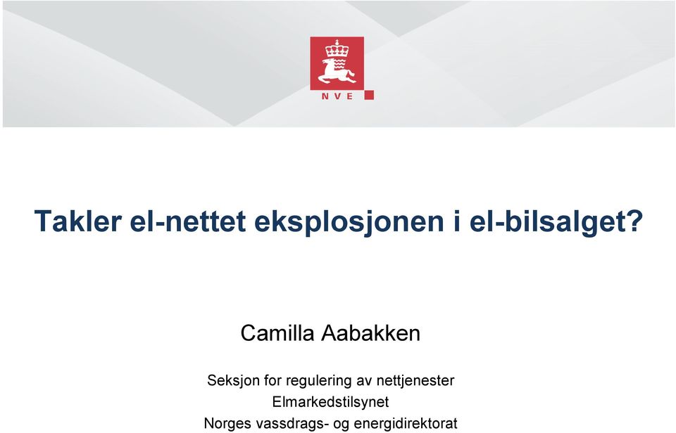 Camilla Aabakken Seksjon for